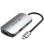 Vention Docking USB Tipo-C TQAHB 1xHDMI 1xUSB 1xVGA 1xUSB Tipo-C PD Gris